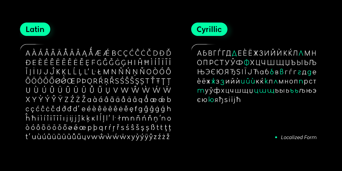 Larp, a Sans Serif Font by Par Défaut (Photo 4 of 8)