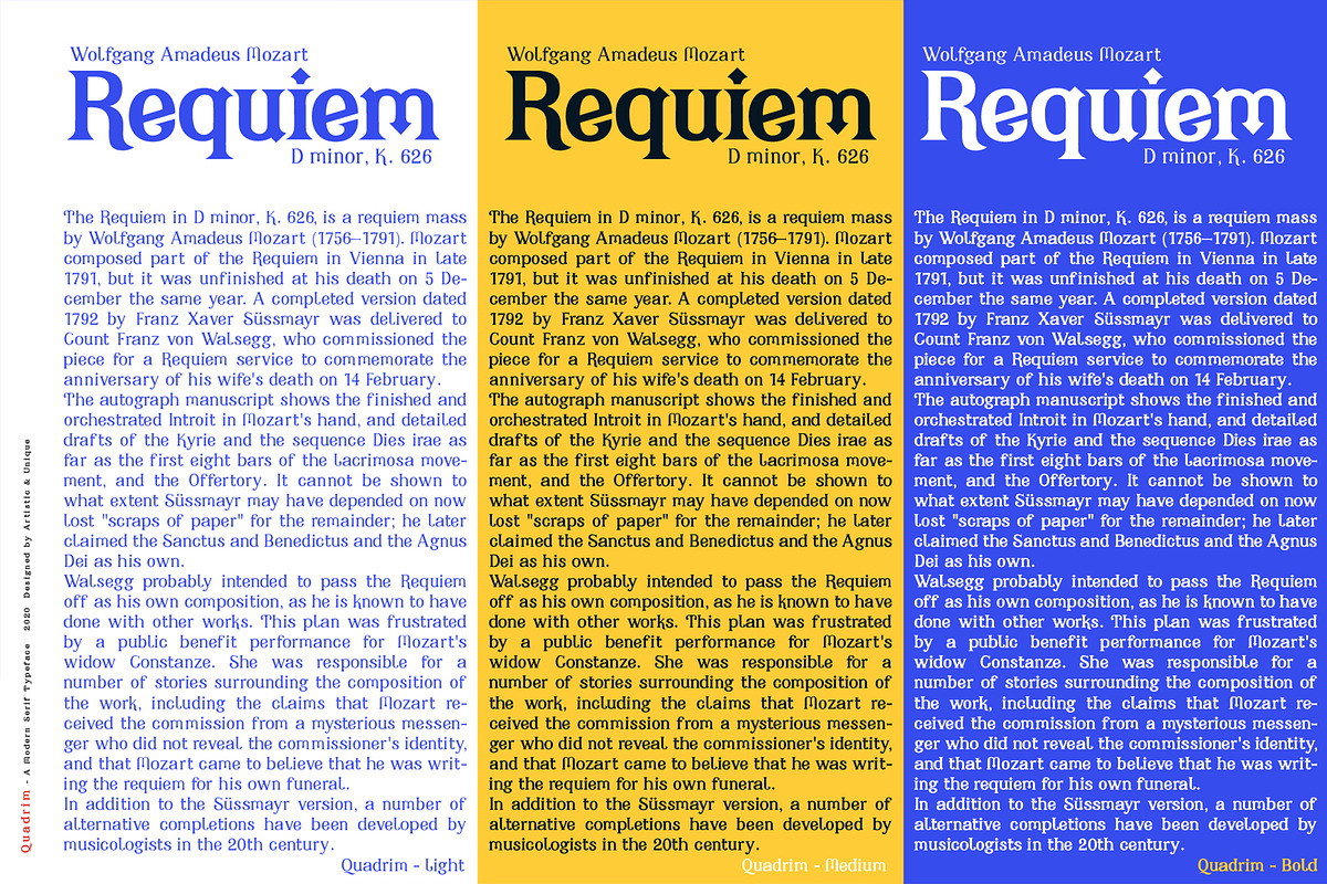 Quadrim - Serif Font Family preview 7