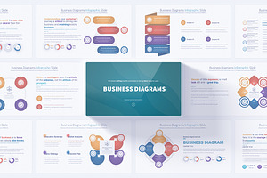 Business Diagrams PowerPoint Slides, a Presentation Template by Pulsecolor