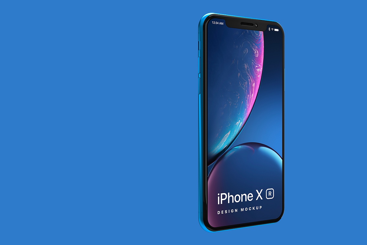 iPhone XR Design Mockup, an iPhone Mockup by illustrated (Photo 3 of 8)