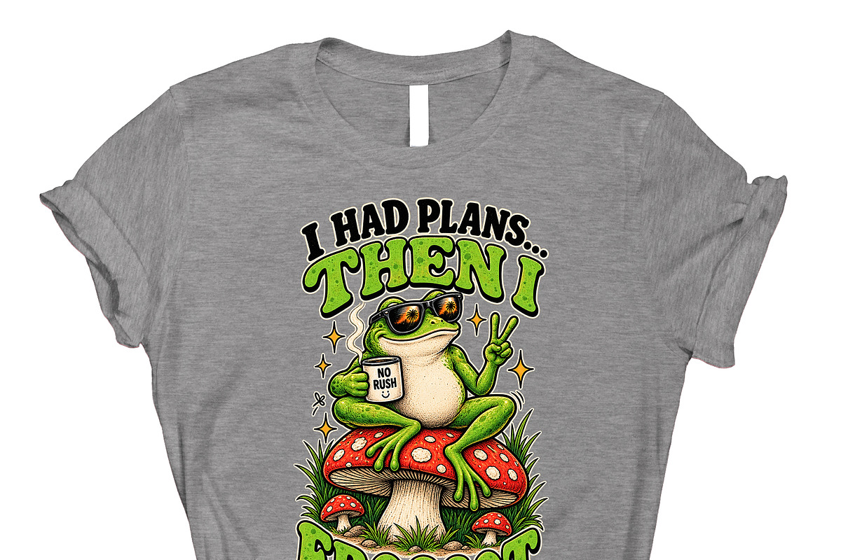 I Had Plans Then I Froggot Cute PNG, an Object Graphic by Star Graphic Design (Photo 10 of 12)