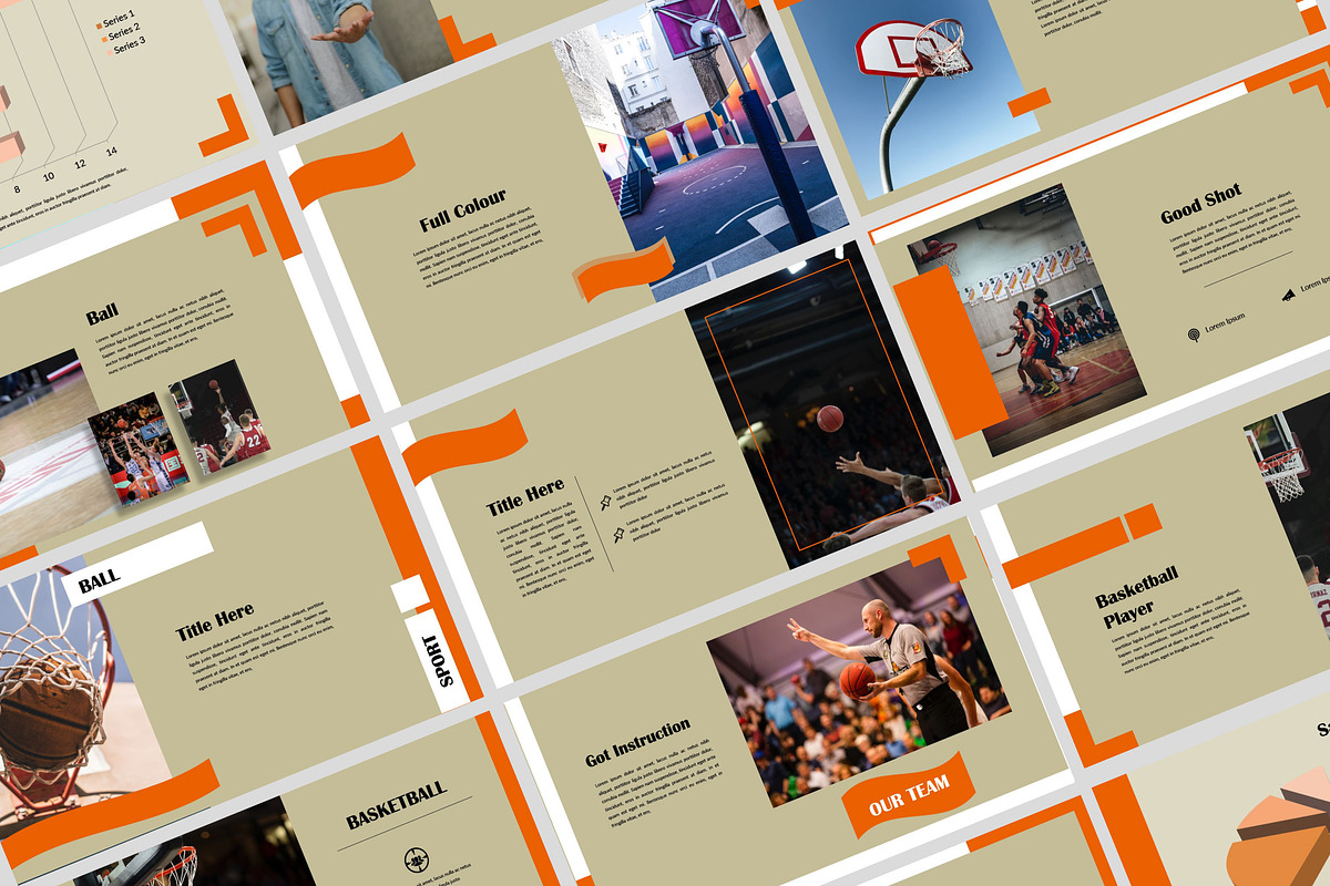 Basketball Sport - Creative Powerpoint