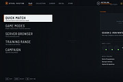 Military FPS Game 100 Screens, an UI Kit Template by pawellpi (Thumbnail 20 of 116)