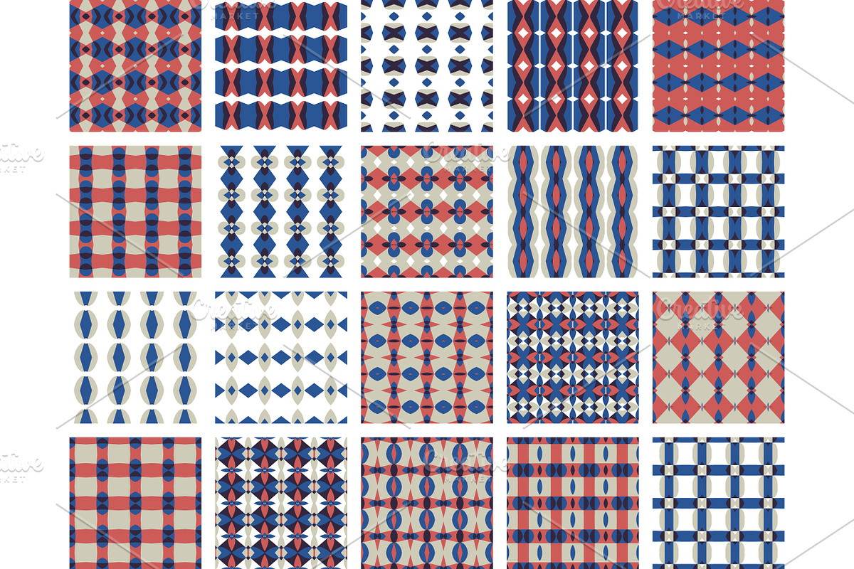 OLINA geometric seamless patterns., a Pattern Graphic by Peolla (Photo 9 of 10)
