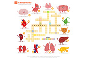6 Crosswords - Learn English words, an Object Graphic by Bezvershenko (Thumbnail 4 of 8)