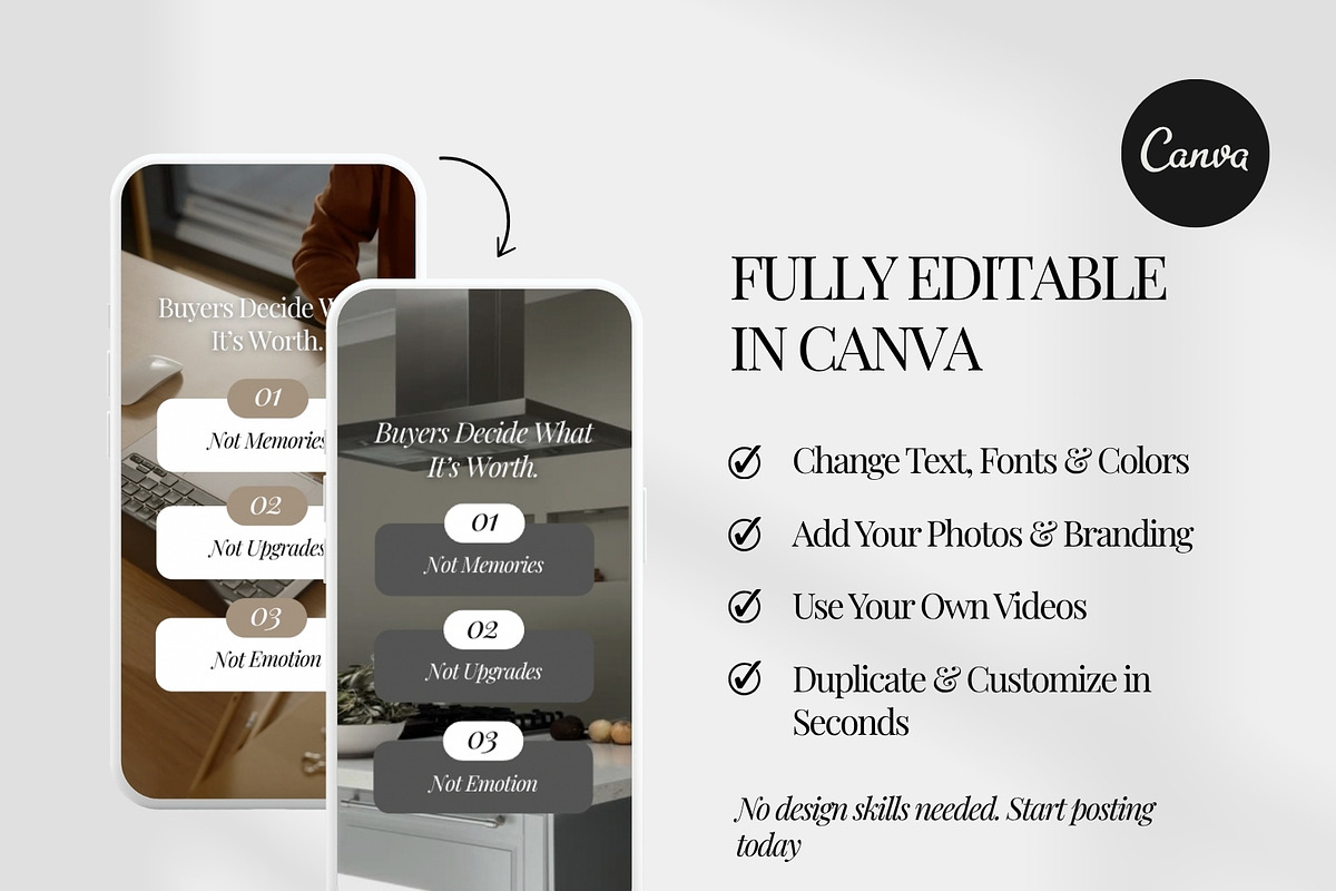 100 Real Estate Reels for Realtors, a Social Media Template by Instprofi | Studio Estimo (Photo 8 of 8)