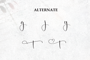 Ananta Signature | Script Font, a Handwritten Font by Scratchones (Thumbnail 8 of 9)