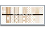 Geometric set of seamless patterns, a Pattern Graphic by RODINA (Thumbnail 2 of 3)