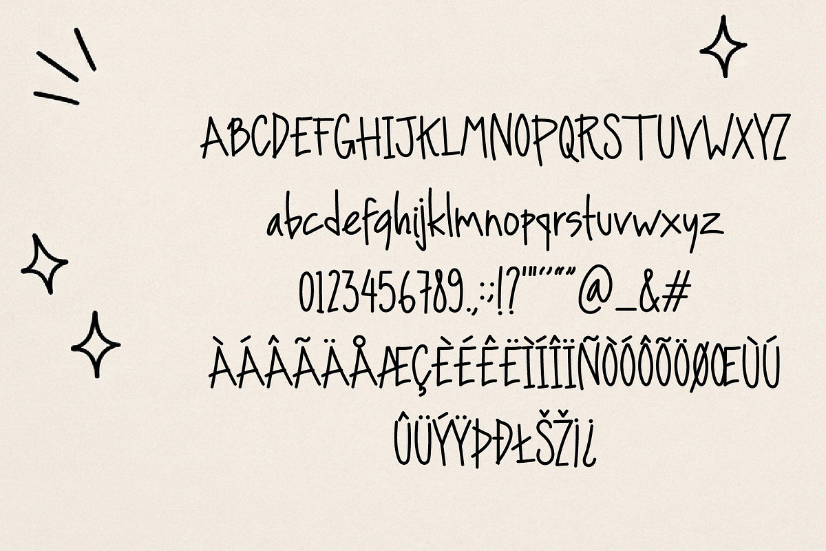 Handscrib – Playful Handwritten Font, a Handwritten Font by Rashdrawn (Photo 3 of 5)
