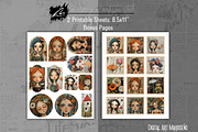 Whimsical Girl in the Fall Pages, a Person Illustration by Digital Art Mahdiseño (Thumbnail 7 of 10)