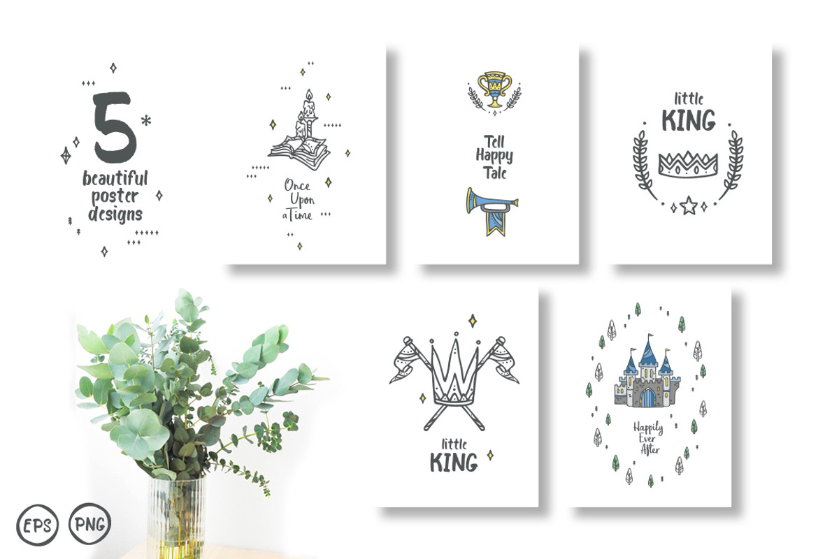 Little King UPDATED - ADDED BONUS, a Decorative Illustration by Euonia Meraki (Photo 9 of 13)