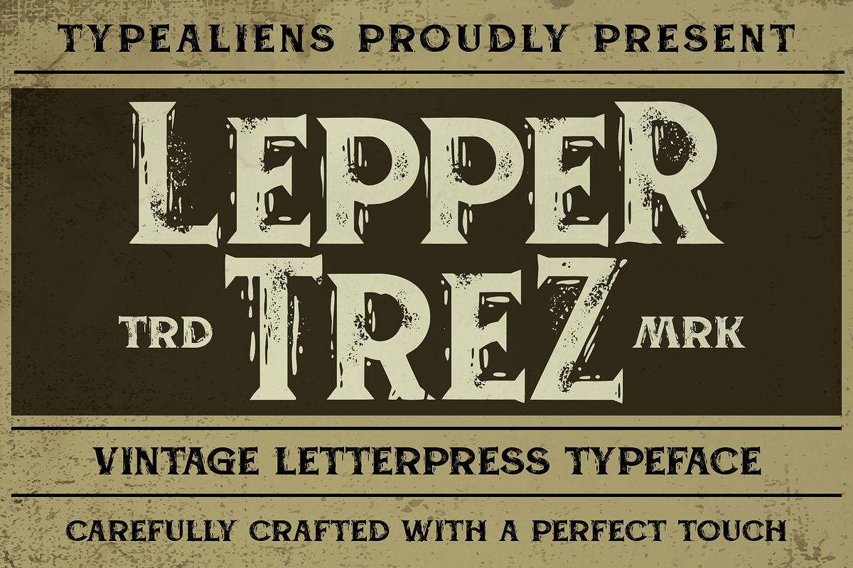 Leppertrez, a Serif Font by ilhamtaro (Photo 1 of 10)