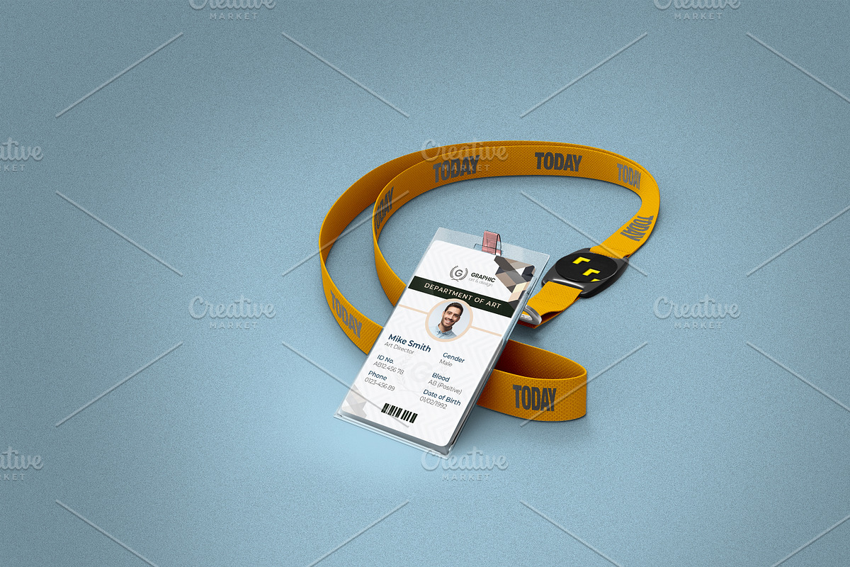 ID Card Template, a Card Template by Cristal Pioneer (Photo 4 of 4)
