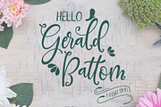 Gerald Battom Script Font DUO, a Script Font by Rotterlab Studio (Thumbnail 1 of 8)