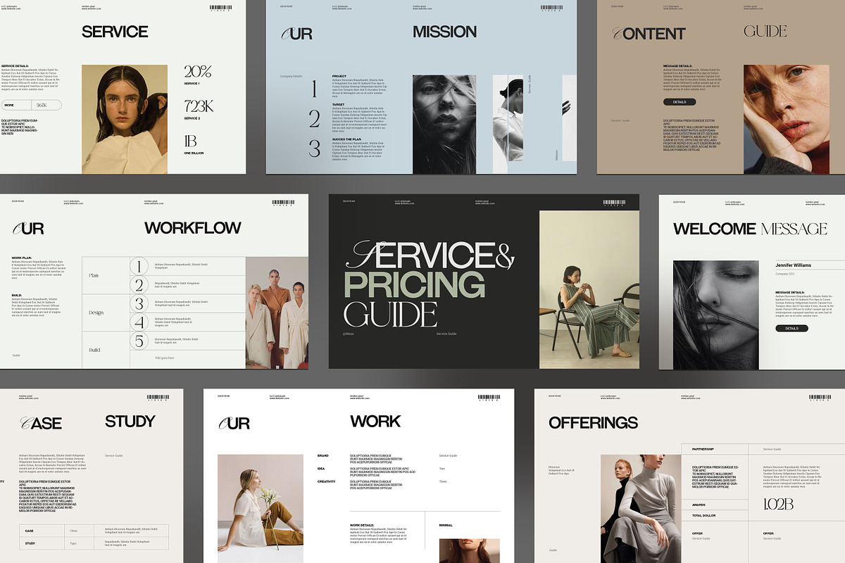 Service Guide, a Presentation Template by GoldenPixelStudio (Photo 8 of 9)
