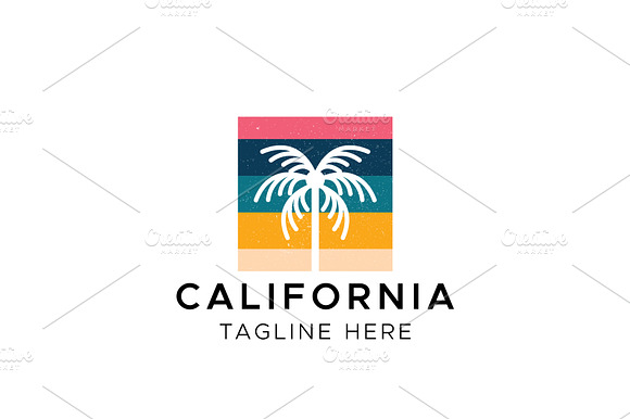 California Palm Beach Logo Design preview 5
