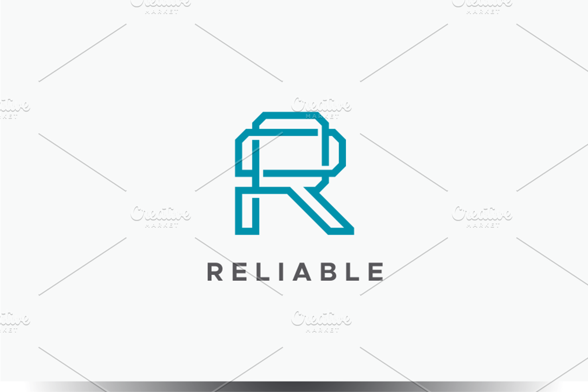 Monogram R Logo, a Branding & Logo Template by yopie
