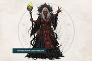 The Thirteenth Night Grimhollow Tale, a Seasonal Illustration by ThatsDesignArt (Thumbnail 12 of 17)