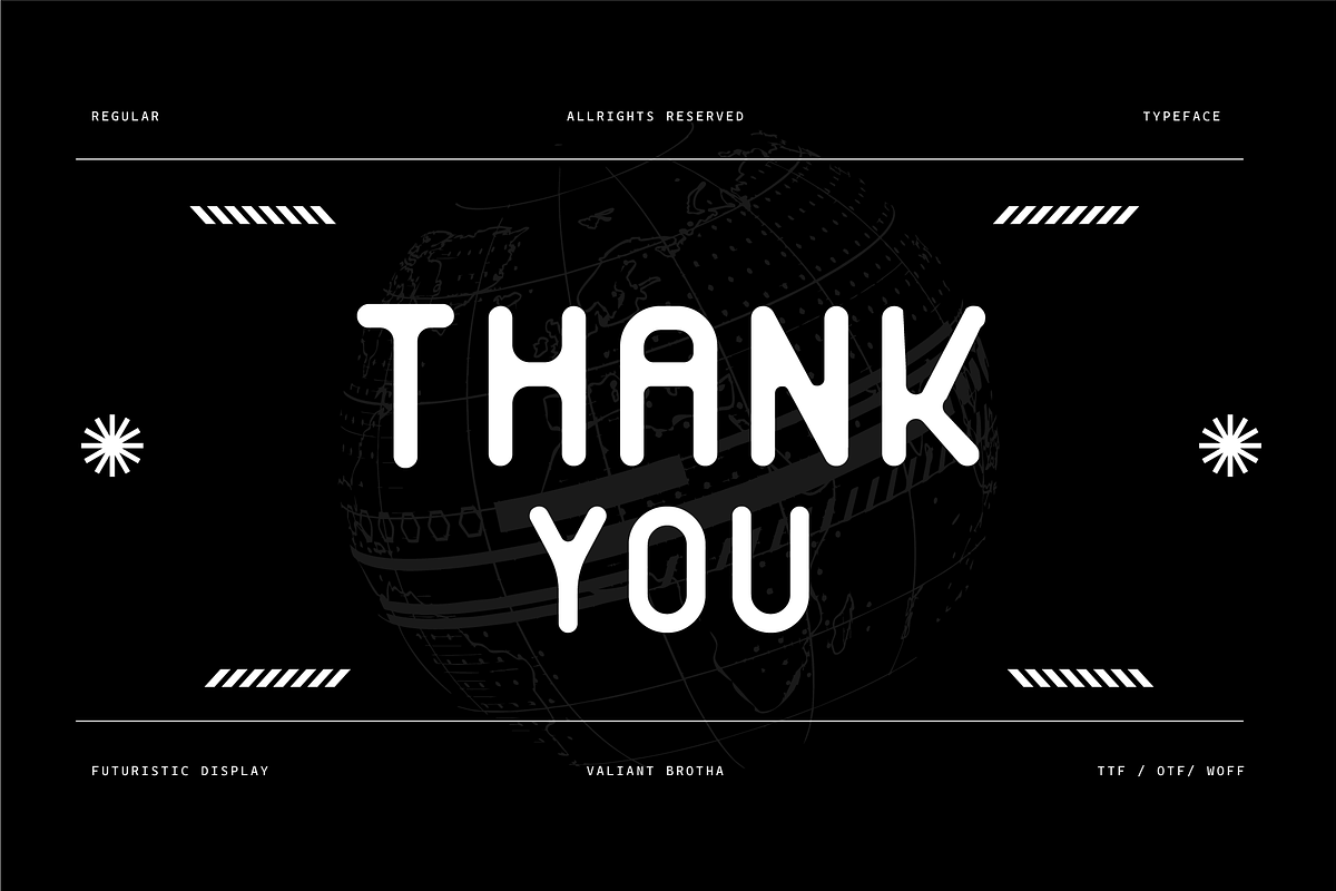 VB Maxtune - Futuristic Display Font, a Sans Serif Font by VALIANTBROTHA (Photo 11 of 11)