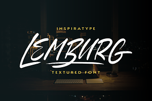 Lemburg - Textured Font