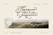 Anabella Monoline Script, a Script Font by Creatype Studio (Thumbnail 2 of 9)