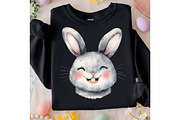 Glitter Easter Bunny Coquette Png, an Illustration by Designking (Thumbnail 3 of 4)