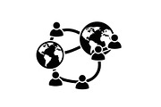 Global Network Silhouettes, a Graphic by hafijul (Thumbnail 11 of 14)