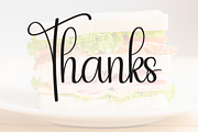 Sandwich | Script Font, a Handwritten Font by Scratchones (Thumbnail 9 of 9)