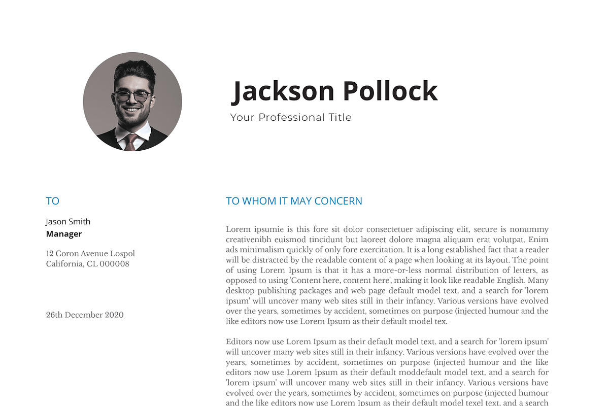 Resume/CV, a Resume Template by SlideCo (Photo 7 of 7)
