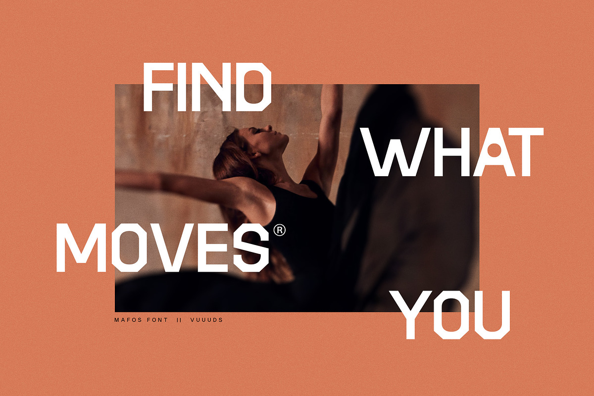 Mafos, a Sans Serif Font by vuuuds (Photo 4 of 10)