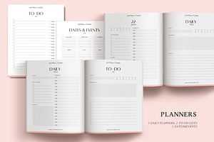 2023 Canva Planner & Calendar Kit V3