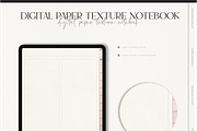 Digital Nude Paper Texture Notebook, a Stationery Template by MainichiDesign (Thumbnail 2 of 10)