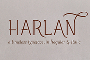 HARLAN - a timeless typeface, a Serif Font by Trial by Cupcakes (Thumbnail 2 of 8)