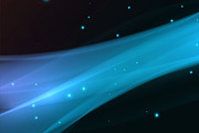 Blue glowing wave, magic energy, a Pattern Graphic by majcot (Thumbnail 2 of 6)