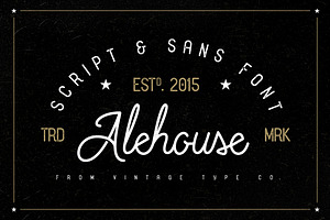 Alehouse Combo Font