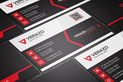 Modern Corporate Business Card, a Business Card Template by Verazo (Thumbnail 3 of 3)
