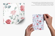 Elegant rose floral seamless pattern, a Pattern Graphic by Pink Studio Art (Thumbnail 4 of 5)