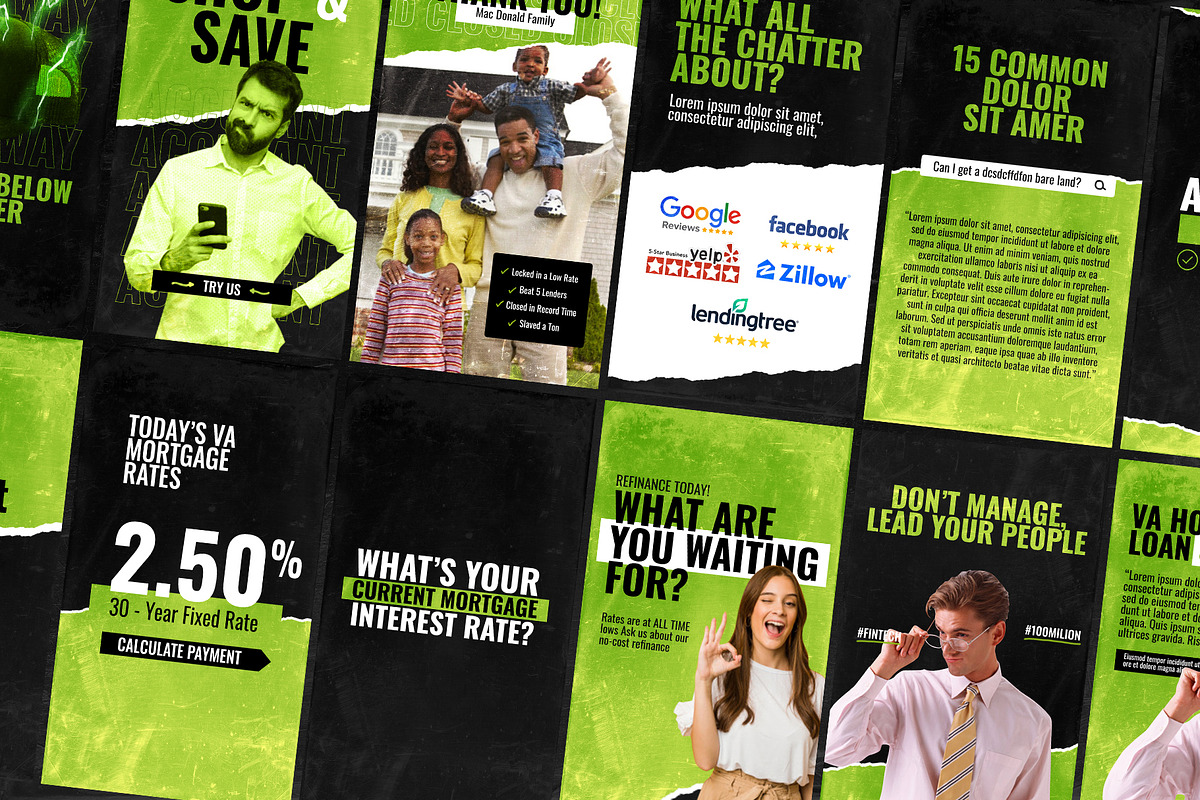 Green Social Media Template, a Social Media Template by Creathift (Photo 3 of 6)