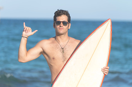 Surf beach active sport lifestyle. S