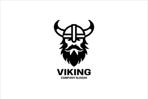 Viking Head Logo, a Branding & Logo Template by Vectorium Studio