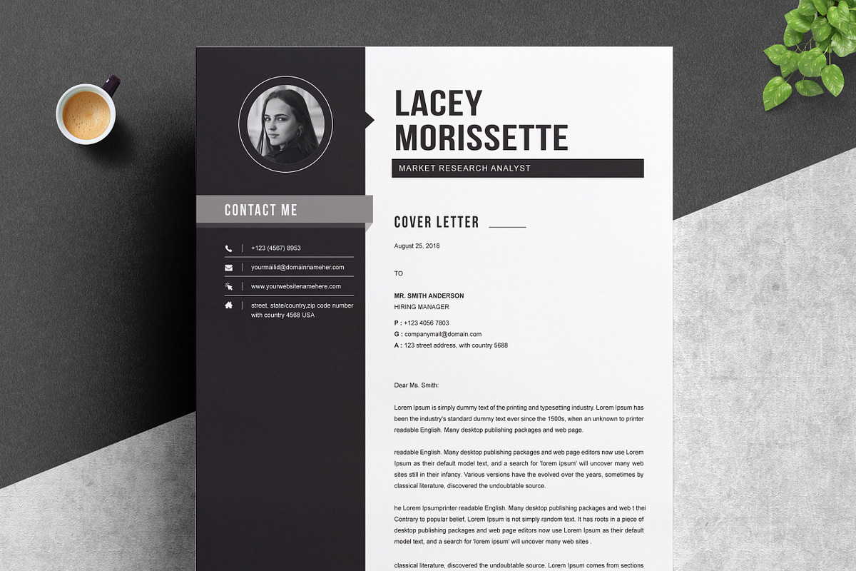 Professional Resume Template, a Resume Template by ResumeInventor (Photo 4 of 6)
