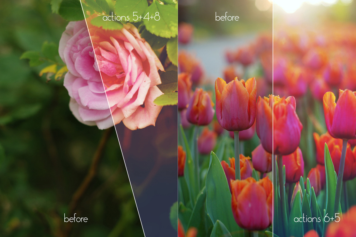 Vintage Photoshop Actions Set, an Action Add-On by Moo Graphics (Photo 4 of 6)