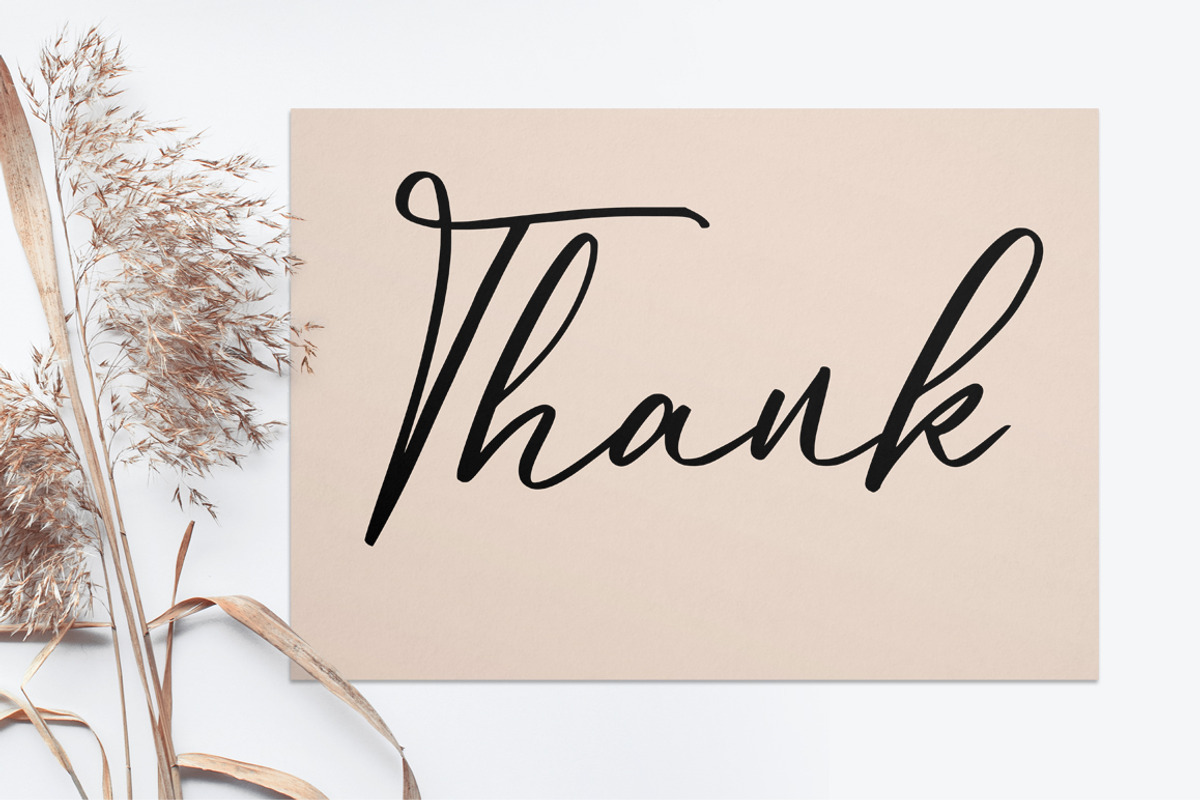 Alexanna a Modern Calligraphy Font, a Script Font by Fatmawati (Photo 12 of 12)