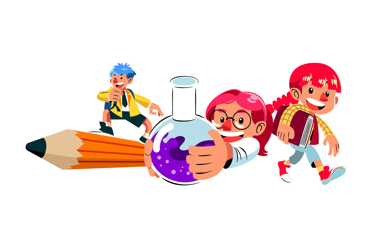 Kids and Education Illustration, an Education Illustration by SLAB! Design (Photo 2 of 3)