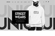 Uniclub - T-shirt Website Template, a HTML Template by TemplatesJungle (Thumbnail 2 of 2)