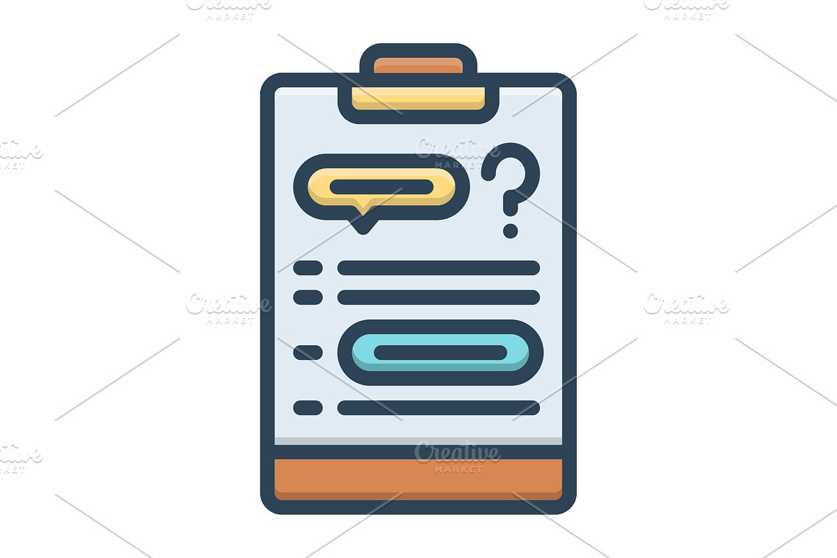 Answer comment color icon, a Duotone Icon by Creative priyanka