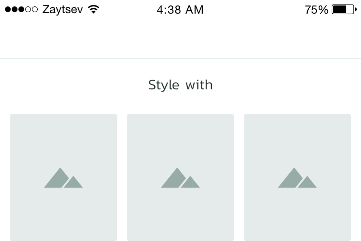 Wyvern iOS Wireframe UI Kit, a Wireframe Template by Yaroslav Zaitsev (Photo 17 of 57)