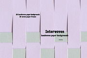 Interwoven Woven Paper Textures, a Texture Graphic by Purple (Thumbnail 5 of 13)