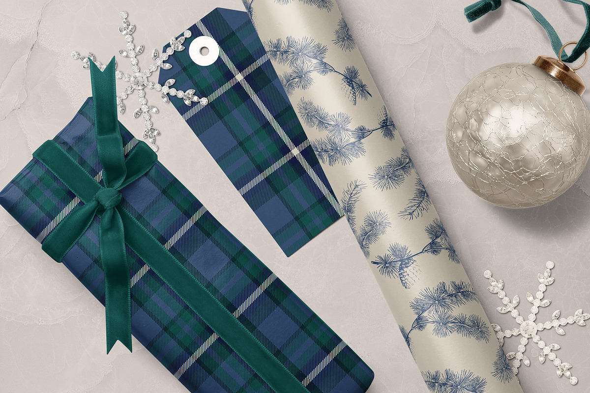 Christmas Duo Patterns, a Pattern Graphic by Bloomart Studio (Photo 3 of 5)