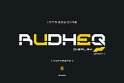 Rudheq, a Font by Yktypstd (Thumbnail 1 of 4)